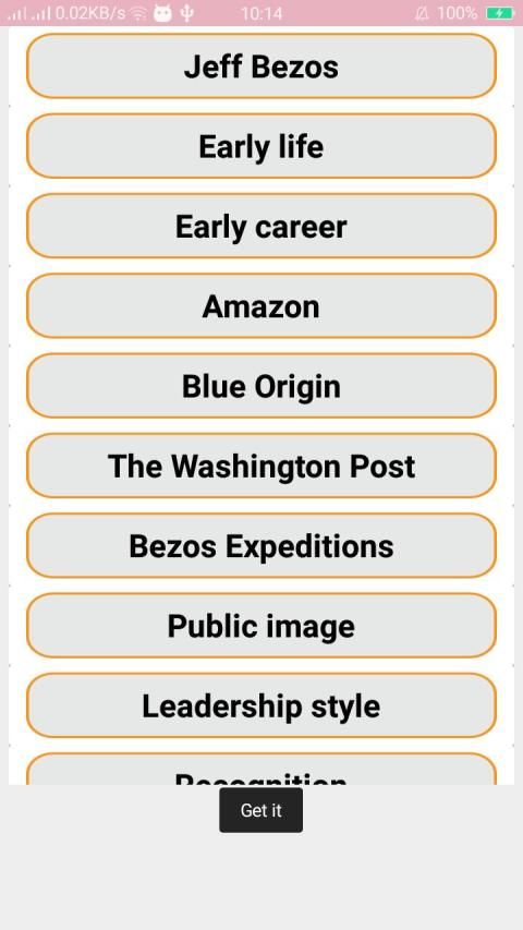 Jeff Bezos Life History - Full Info screenshot 3