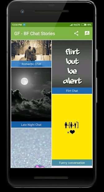 GF - BF Chat Stories - Hindi English Convesation screenshot 2