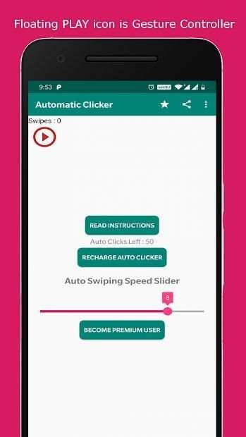Auto Clicker for tinder screenshot 2