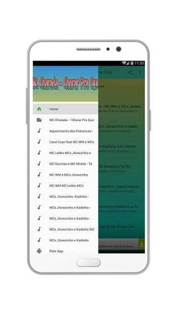 MC Charada – Chorar Pra Que+Lyrics screenshot 1
