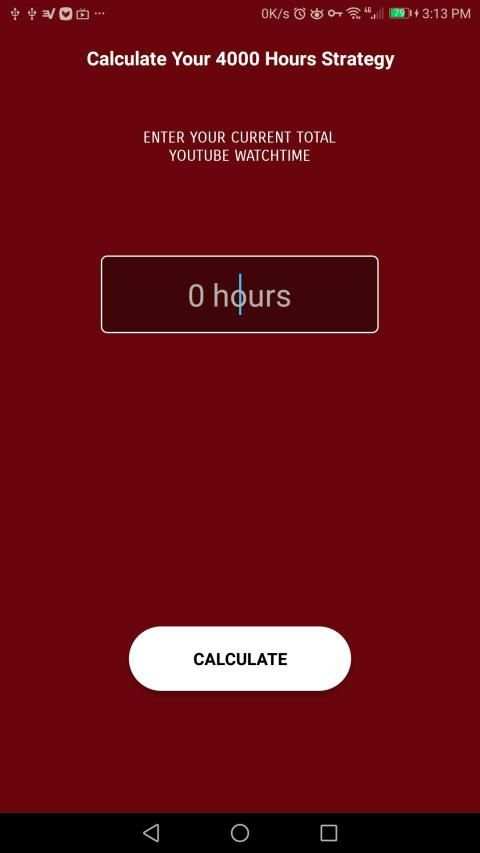 4000 Watch Hours Strategy Calculator screenshot 6
