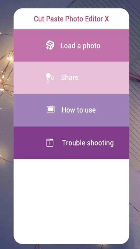 Cut Paste Photo Editor X screenshot 3
