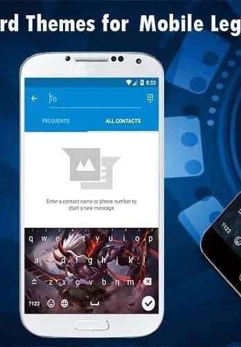 Keyboard Themes for Mobile Legends screenshot 1