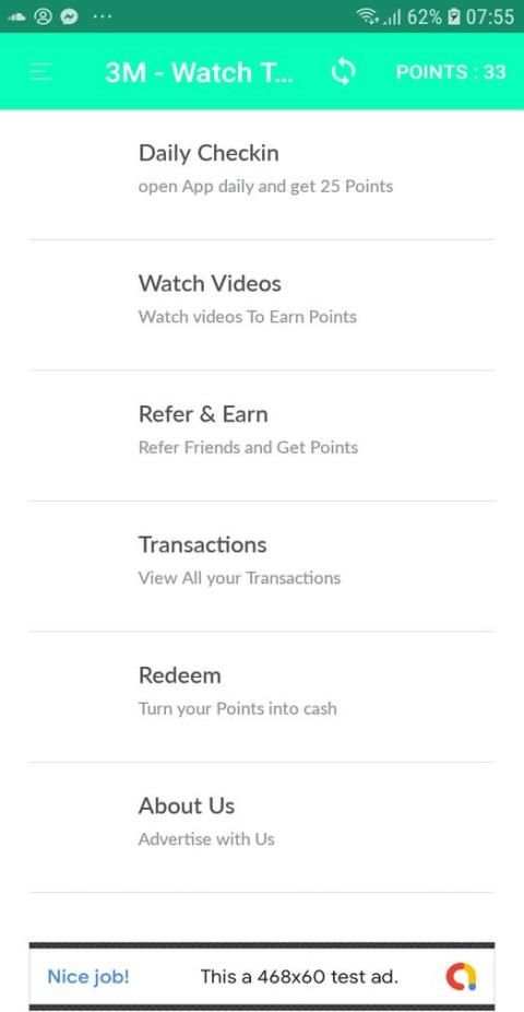 3M - Watch Videos and Earn Money स्क्रीनशॉट 1