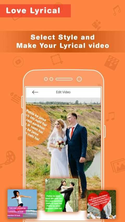 Love Photo Lyrical Video Status Maker With Music screenshot 3