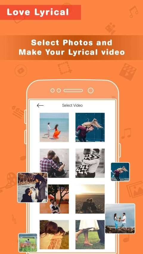 Love Photo Lyrical Video Status Maker With Music screenshot 4