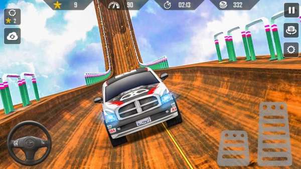 Offroad Jeep Driving Tricky Stunt Master स्क्रीनशॉट 7
