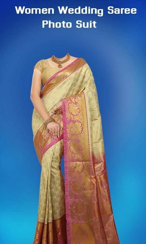 Women Wedding Saree Photo Suit screenshot 3