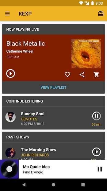 KEXP स्क्रीनशॉट 1
