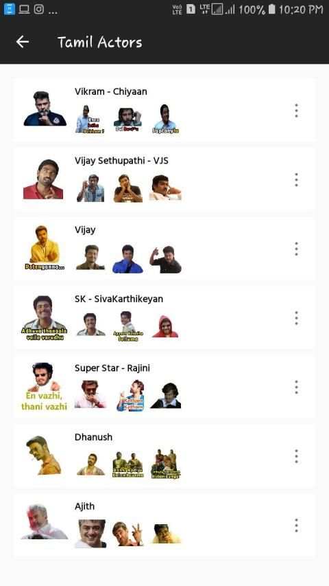 Trend StickerMart - Tamil Stickers for Whatsapp screenshot 5