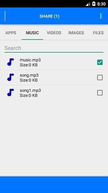 Share And Send All скриншот 1