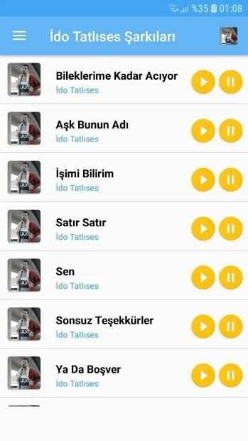 İdo Tatlıses Şarkıları screenshot 2