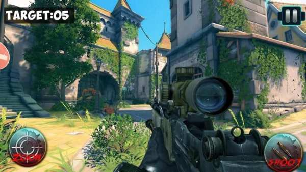 Sniper Shooter Assassin - Fury Ranger Strike 3D screenshot 1