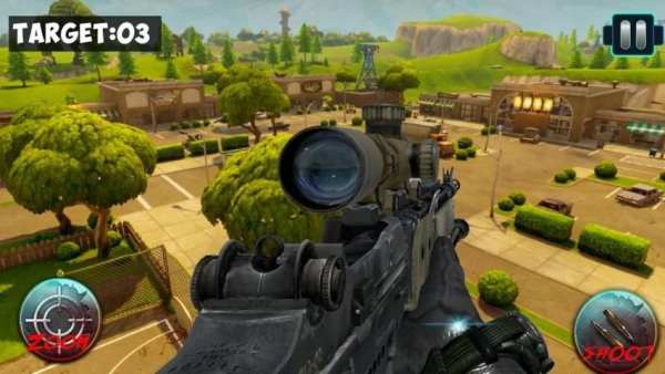 Sniper Shooter Assassin - Fury Ranger Strike 3D screenshot 2
