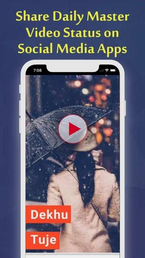 Daily Master HD Video Status - Full Screen Video screenshot 1