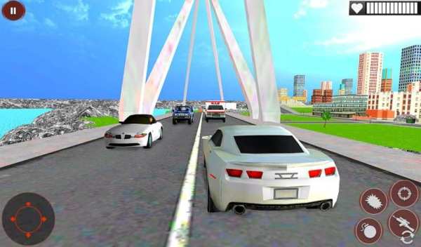 Stickman Monster Rope Hero: City Crime Simulator स्क्रीनशॉट 1