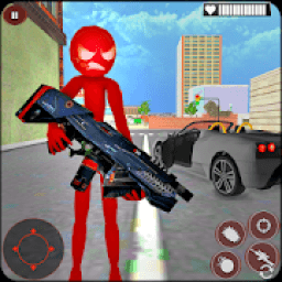 ikon Stickman Monster Rope Hero: City Crime Simulator