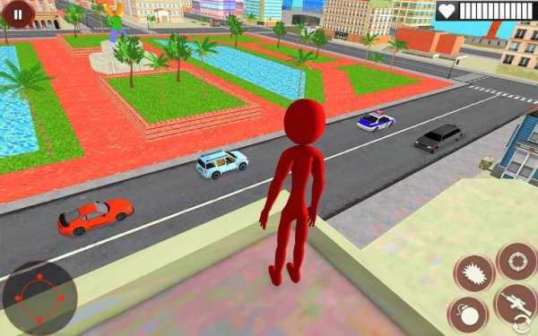 Stickman Monster Rope Hero: City Crime Simulator स्क्रीनशॉट 13