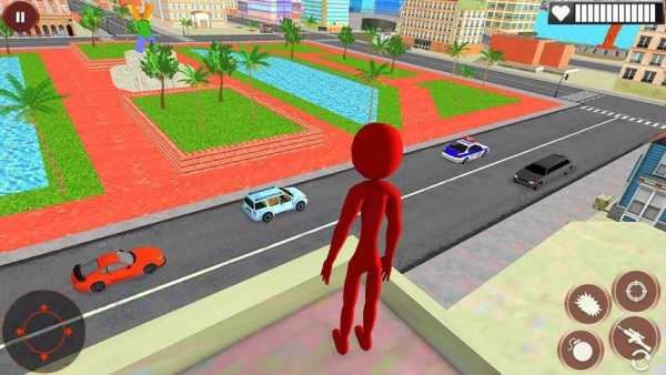 Stickman Monster Rope Hero: City Crime Simulator स्क्रीनशॉट 21