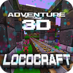 Amazing 3D Loco Craft Building Crafting Games आइकन