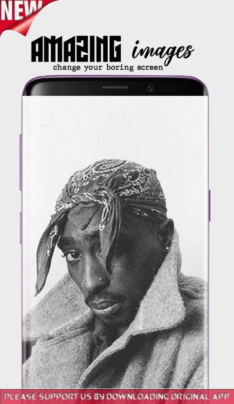 Download The Unstoppable: Tupac Wallpaper | Wallpapers.com