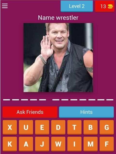 Wrestling legend quiz screenshot 5