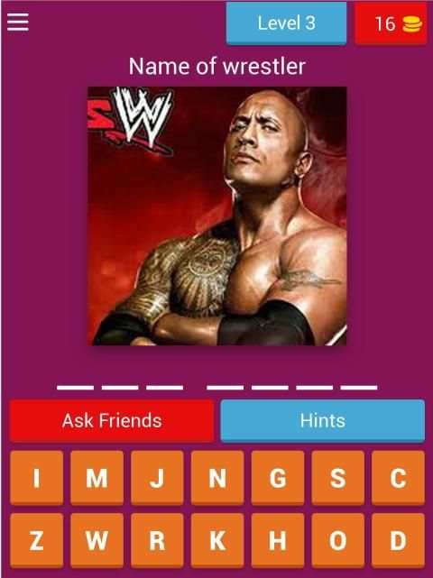 Wrestling legend quiz screenshot 4