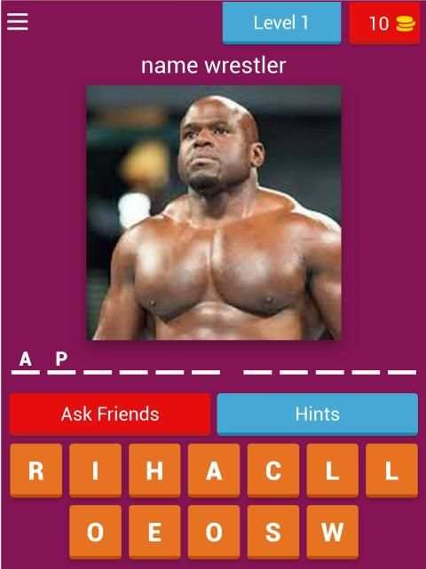 Wrestling legend quiz screenshot 7