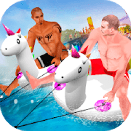 ikon Unicorn Float Speed race