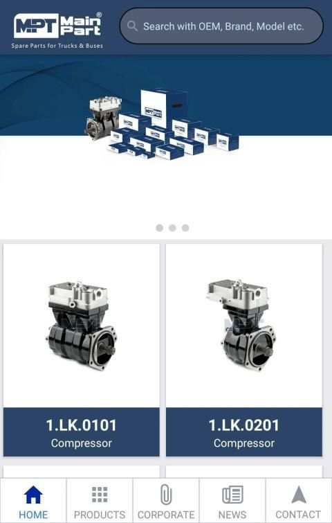 MPT Main Part Air Brake Compressors screenshot 6