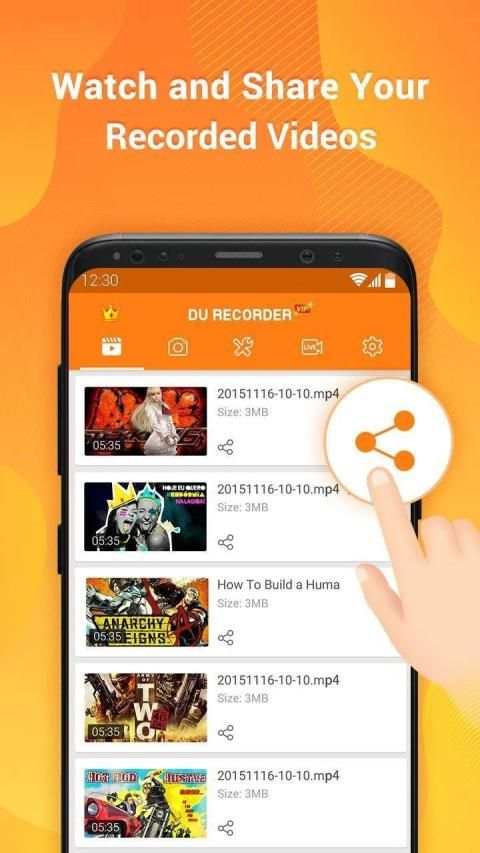 DU Recorder - Screen Recorder, Video Editor, Live screenshot 1