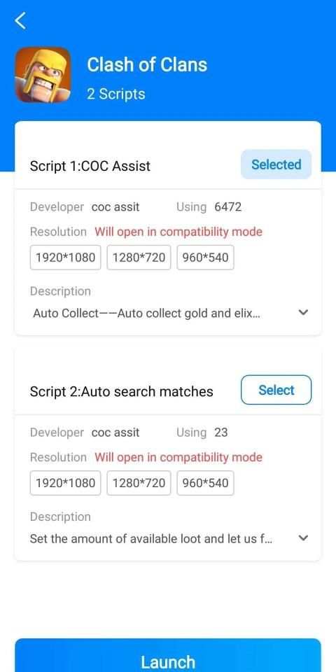 Auto Tap-Tapping Tool For COC & CR स्क्रीनशॉट 2