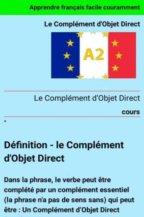 Français Facile Authentique Couramment screenshot 4