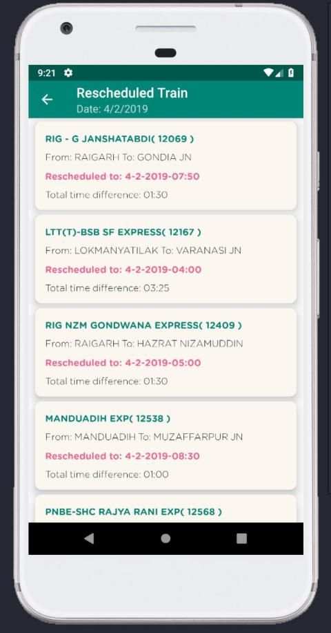 PNR Enquiry screenshot 4