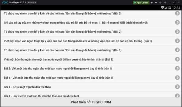 Văn mẫu lớp 4 offline screenshot 1