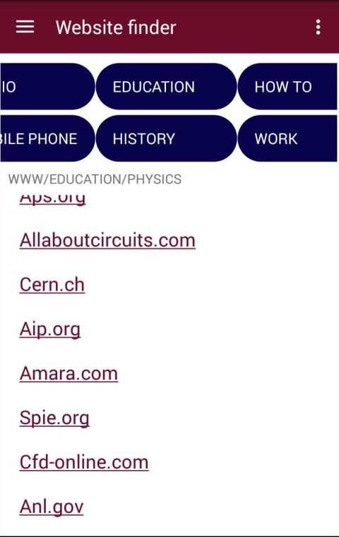 Website Finder screenshot 5