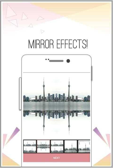 Pic Mirror - fun photo editor screenshot 5