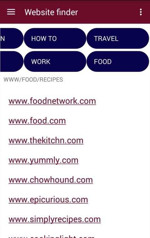 Website Finder screenshot 4