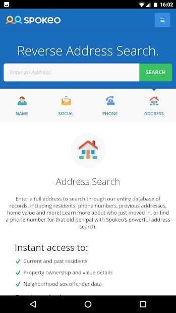 Spokeo People Search screenshot 1