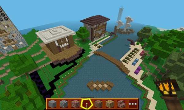 Master Craft 3D : Mini World Simulation स्क्रीनशॉट 1