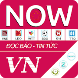 ikon Báo Mới VN- Now Đọc Báo, Tin Tức Mới 24h