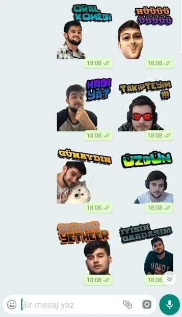 Jrokez Etiketleri (WA Stickerları) StickerApp screenshot 2