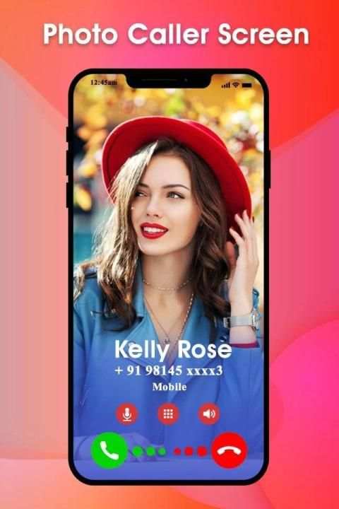 Photo Caller Screen : Full Screen Caller ID स्क्रीनशॉट 5