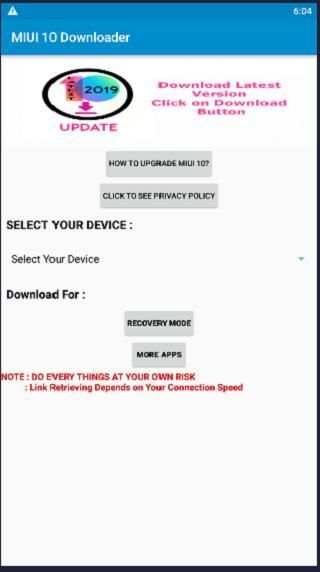 MIUI Downloader Updater screenshot 5