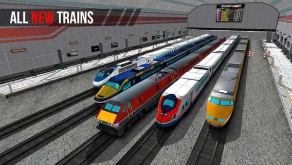 Train Simulator Games 2019 : Train Driving games स्क्रीनशॉट 2