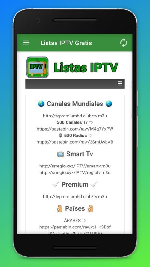 Listas IPTV * Gratis screenshot 3