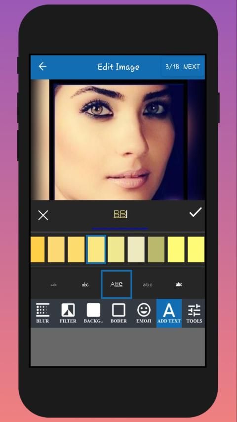 انشاء فيديو بالصور والموسيقى 2019
‎ screenshot 5