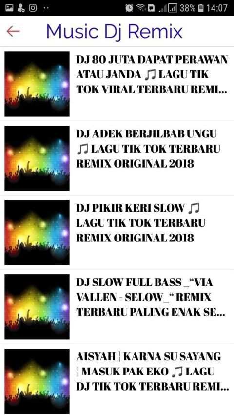 Music DJ Remix Full Bass screenshot 1