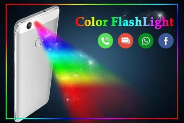 Color Flash Light alert on Call and SMS, Torch LED screenshot 2