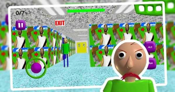 Ballliii Basiic New Granny Schoool Edµcation screenshot 2
